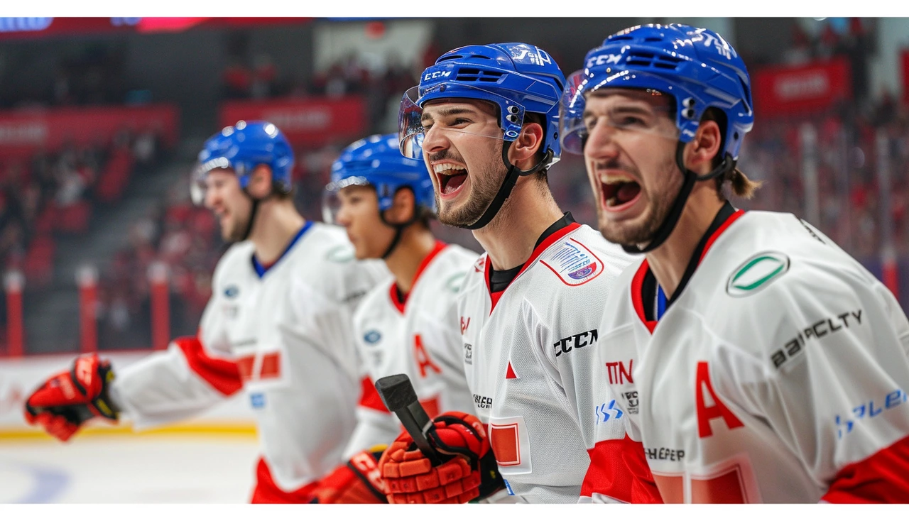 Чешская Республика встретится со Швецией в полуфинале чемпионата мира по хоккею